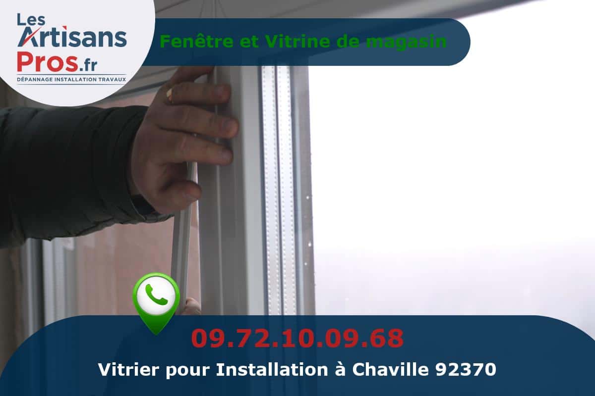 Installation de Vitrerie Chaville