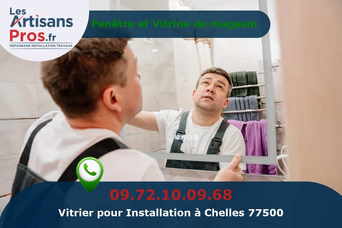 Installation de Vitrerie Chelles