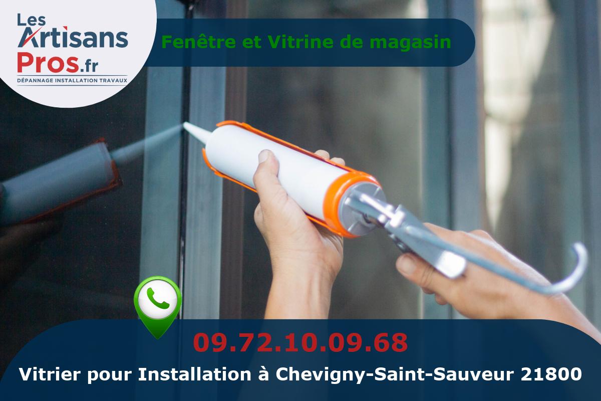 Installation de Vitrerie Chevigny-Saint-Sauveur