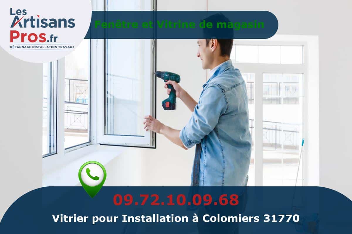 Installation de Vitrerie Colomiers