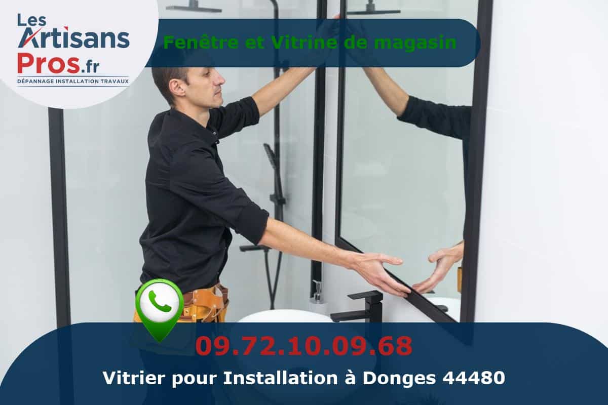 Installation de Vitrerie Donges