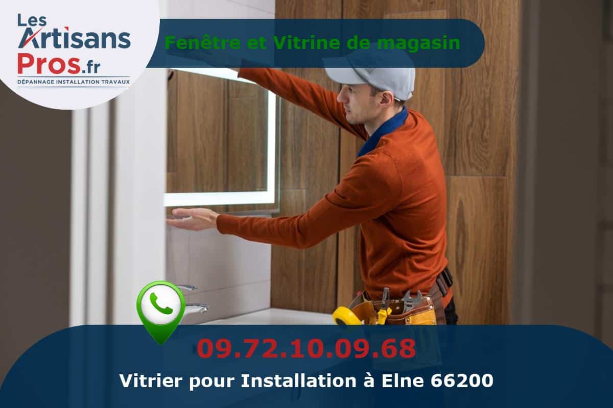 Installation de Vitrerie Elne