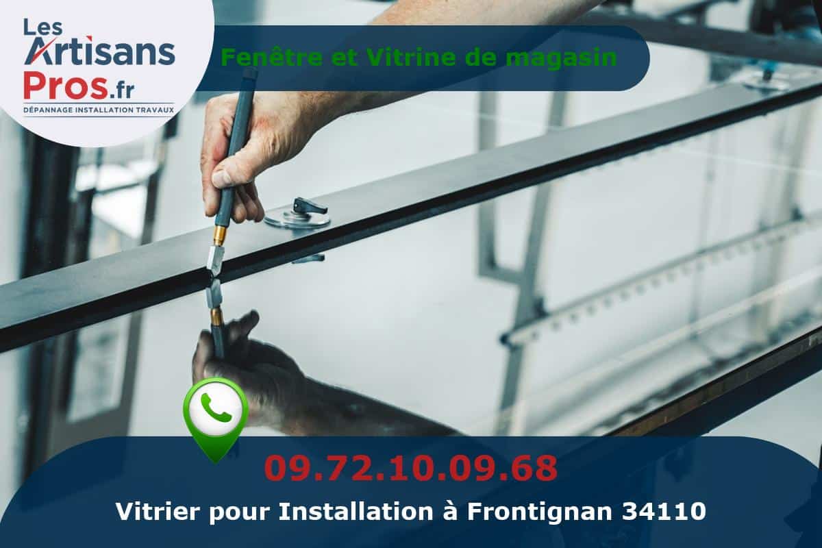 Installation de Vitrerie Frontignan