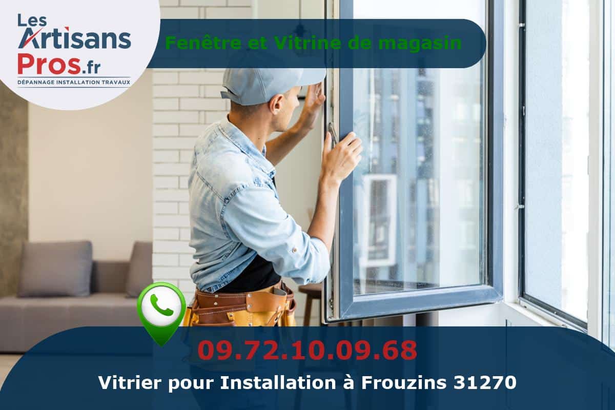 Installation de Vitrerie Frouzins