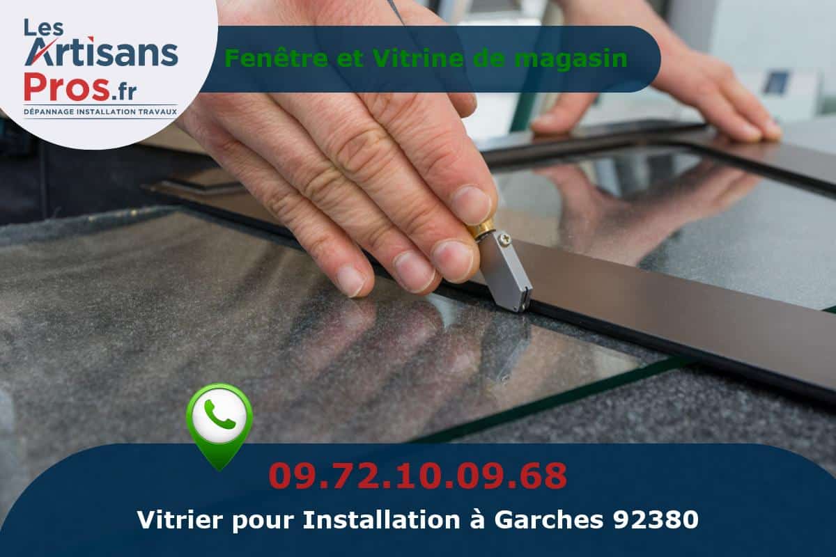 Installation de Vitrerie Garches