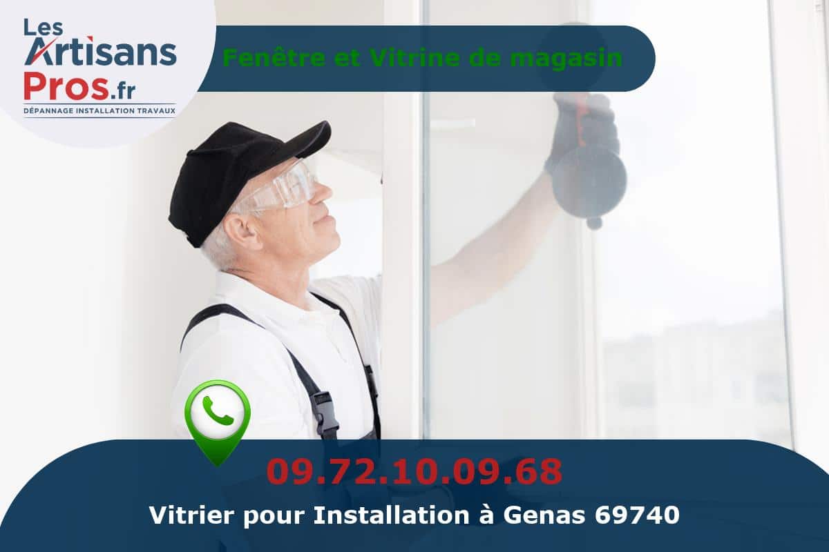 Installation de Vitrerie Genas