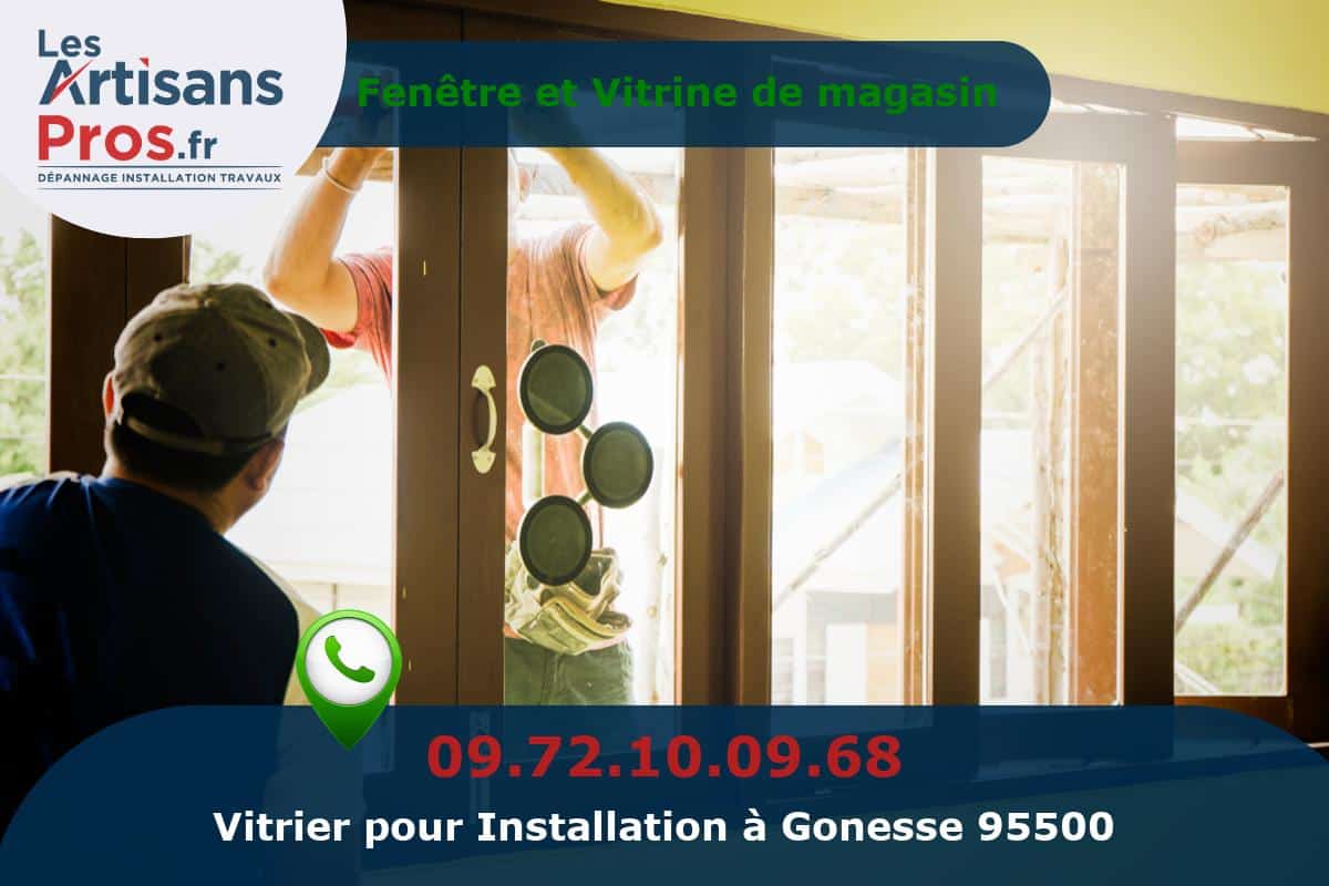 Installation de Vitrerie Gonesse