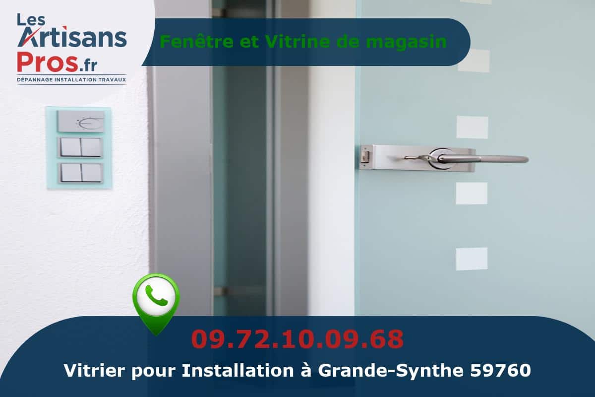 Installation de Vitrerie Grande-Synthe