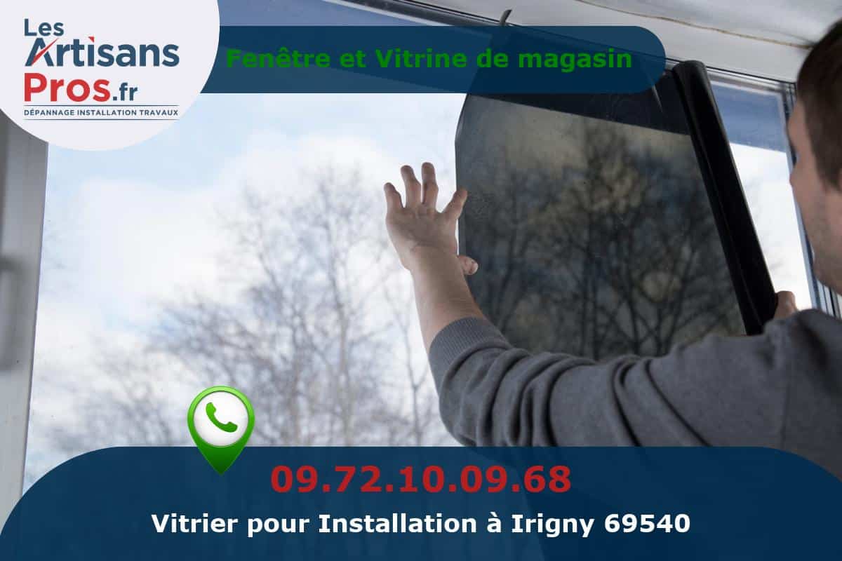 Installation de Vitrerie Irigny