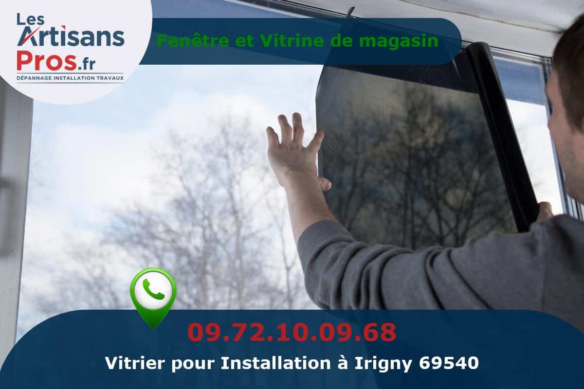 Installation de Vitrerie Irigny