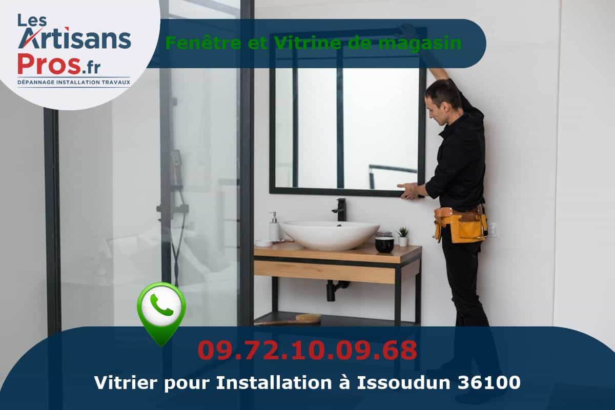 Installation de Vitrerie Issoudun