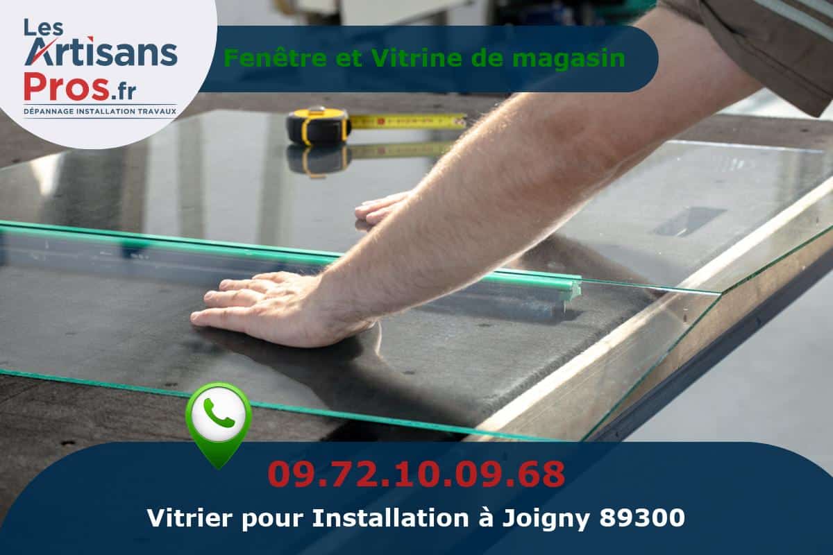 Installation de Vitrerie Joigny