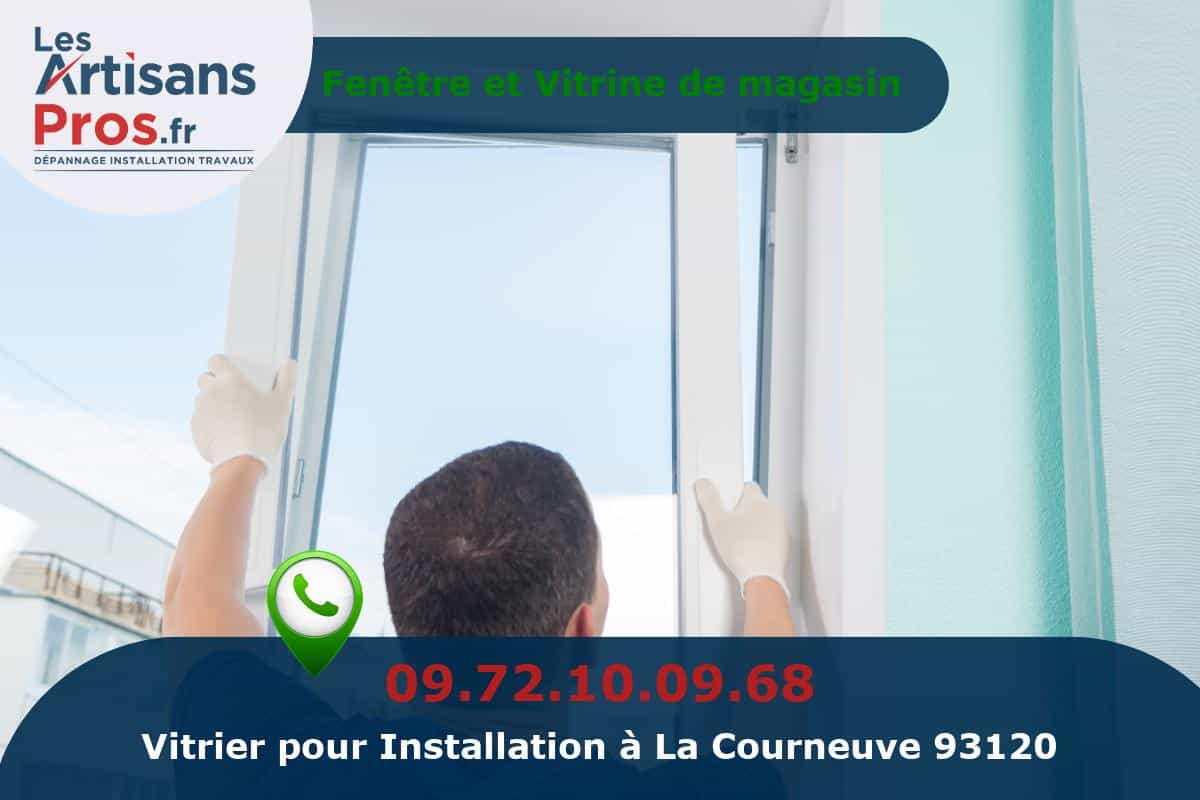 Installation de Vitrerie La Courneuve