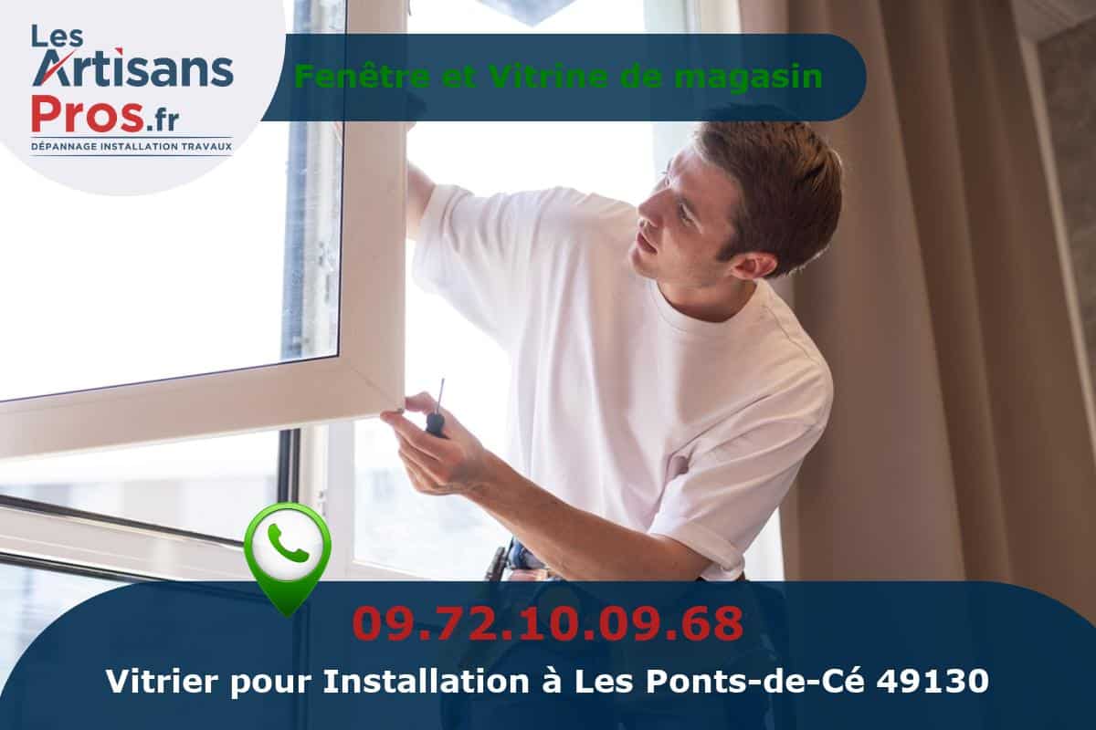 Installation de Vitrerie Les Ponts-de-Cé