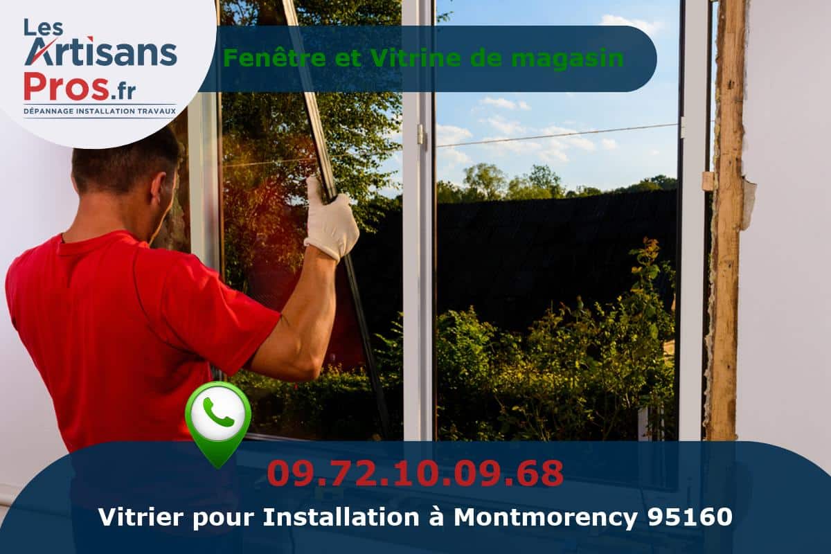 Installation de Vitrerie Montmorency