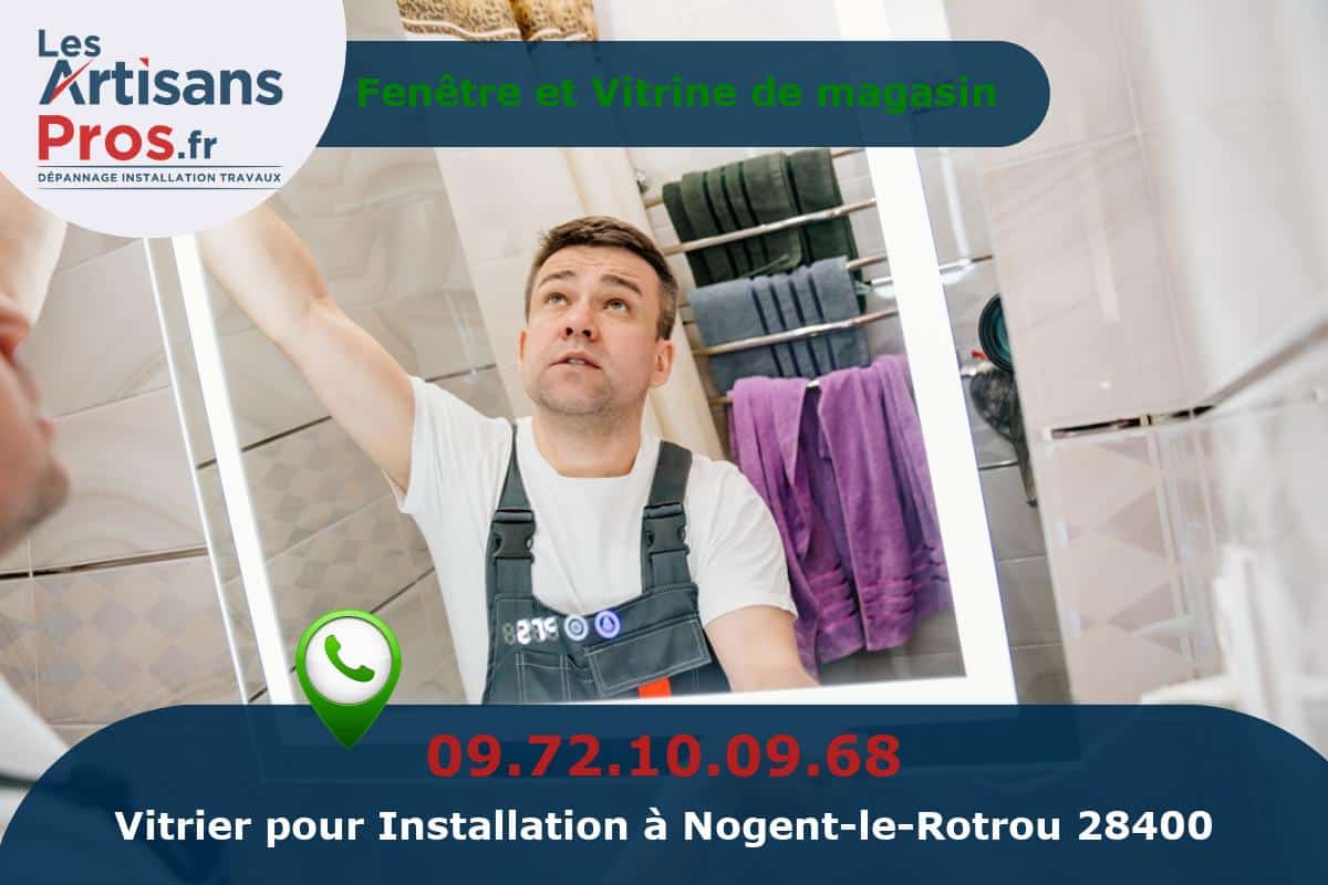 Installation de Vitrerie Nogent-le-Rotrou