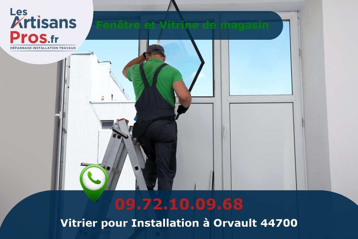 Installation de Vitrerie Orvault