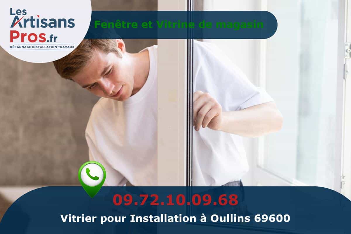 Installation de Vitrerie Oullins