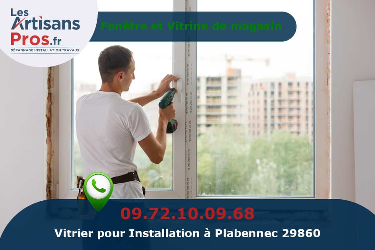 Installation de Vitrerie Plabennec