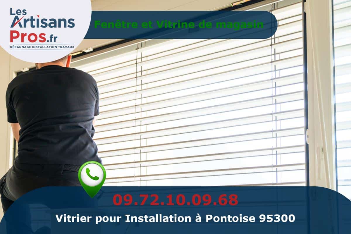 Installation de Vitrerie Pontoise