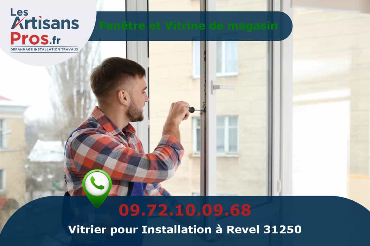 Installation de Vitrerie Revel