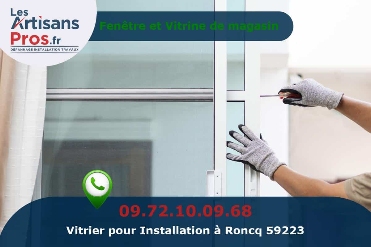 Installation de Vitrerie Roncq