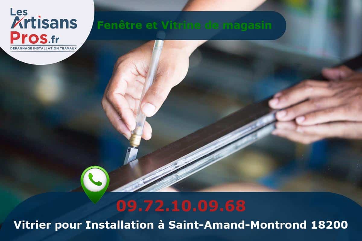Installation de Vitrerie Saint-Amand-Montrond
