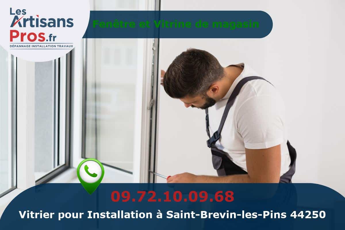 Installation de Vitrerie Saint-Brevin-les-Pins