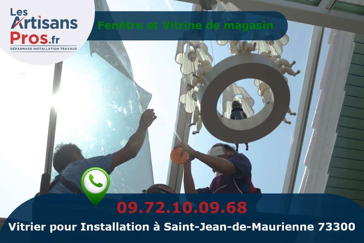 Installation de Vitrerie Saint-Jean-de-Maurienne