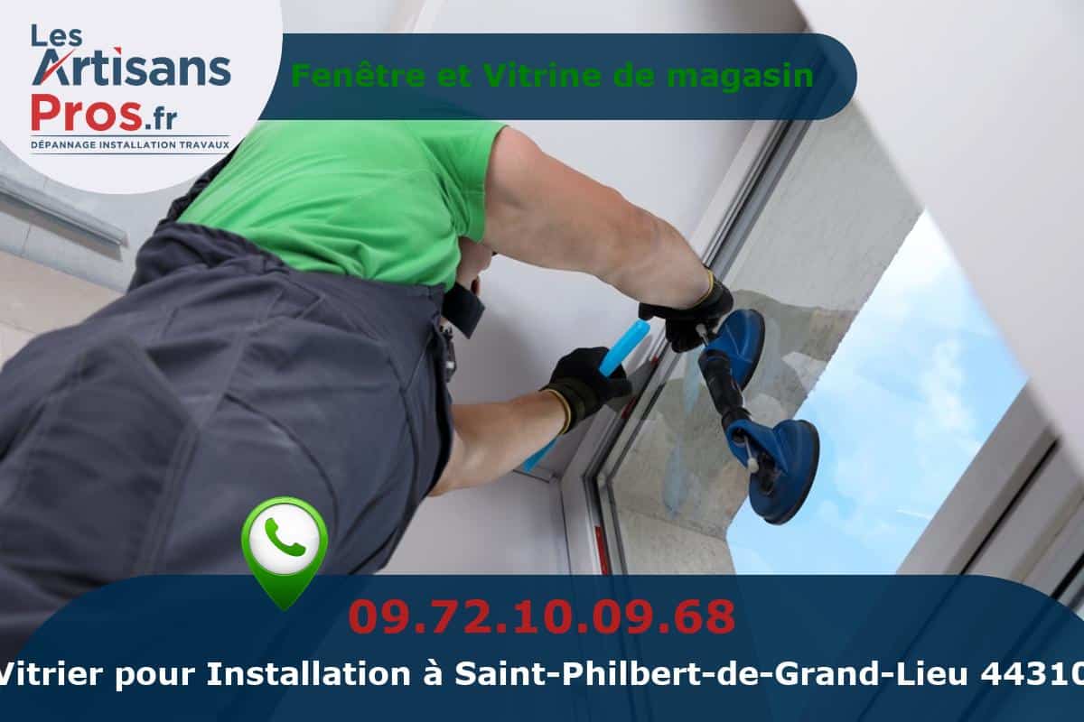 Installation de Vitrerie Saint-Philbert-de-Grand-Lieu