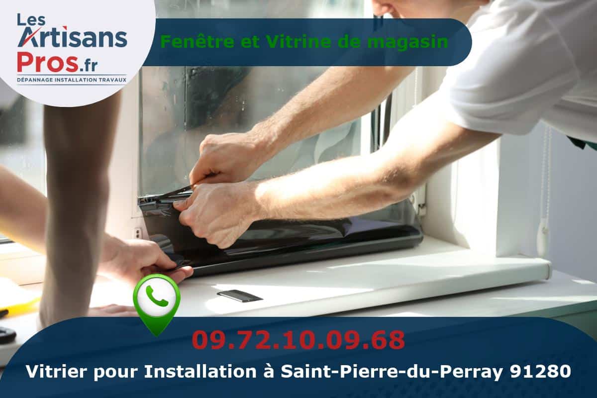Installation de Vitrerie Saint-Pierre-du-Perray