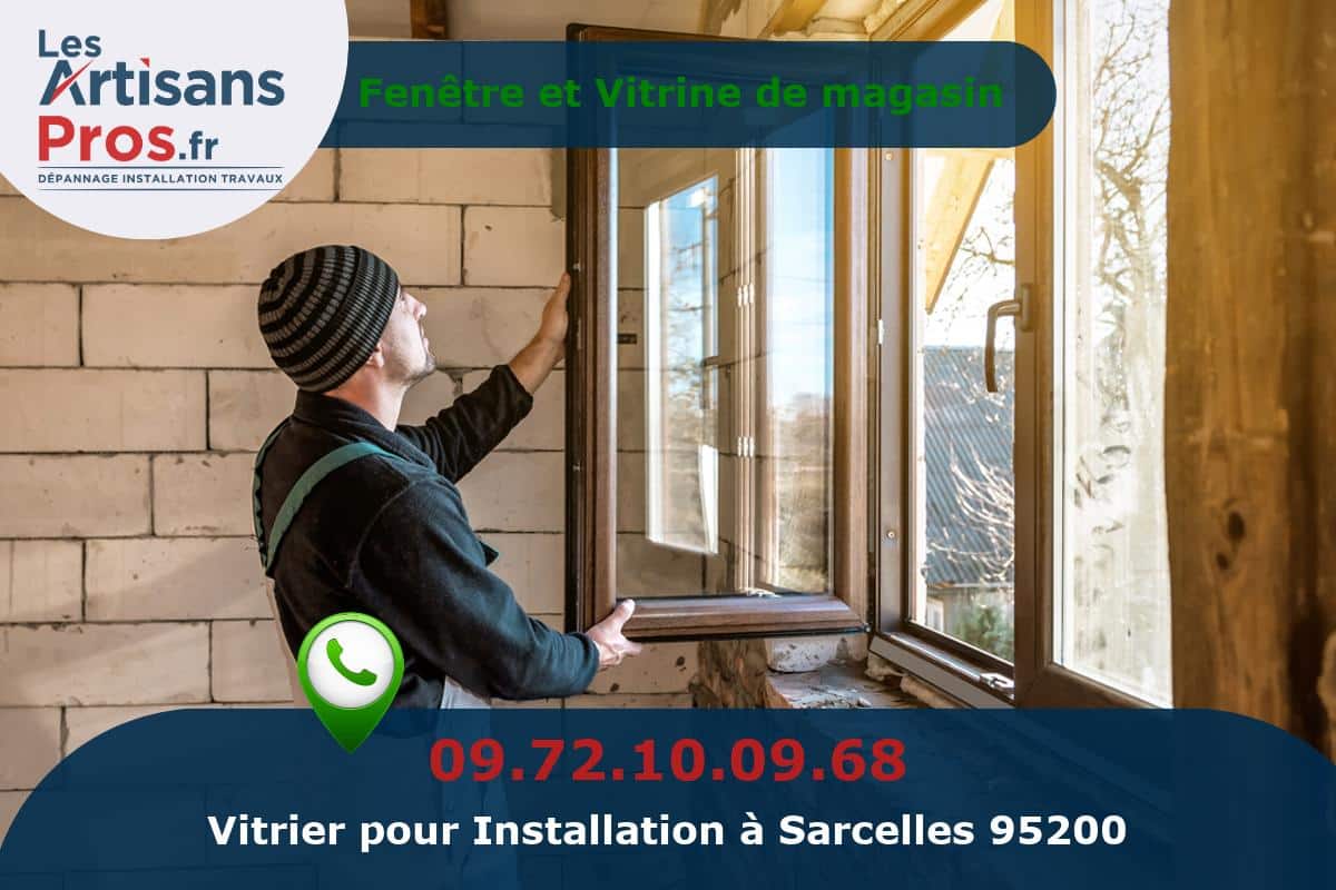 Installation de Vitrerie Sarcelles