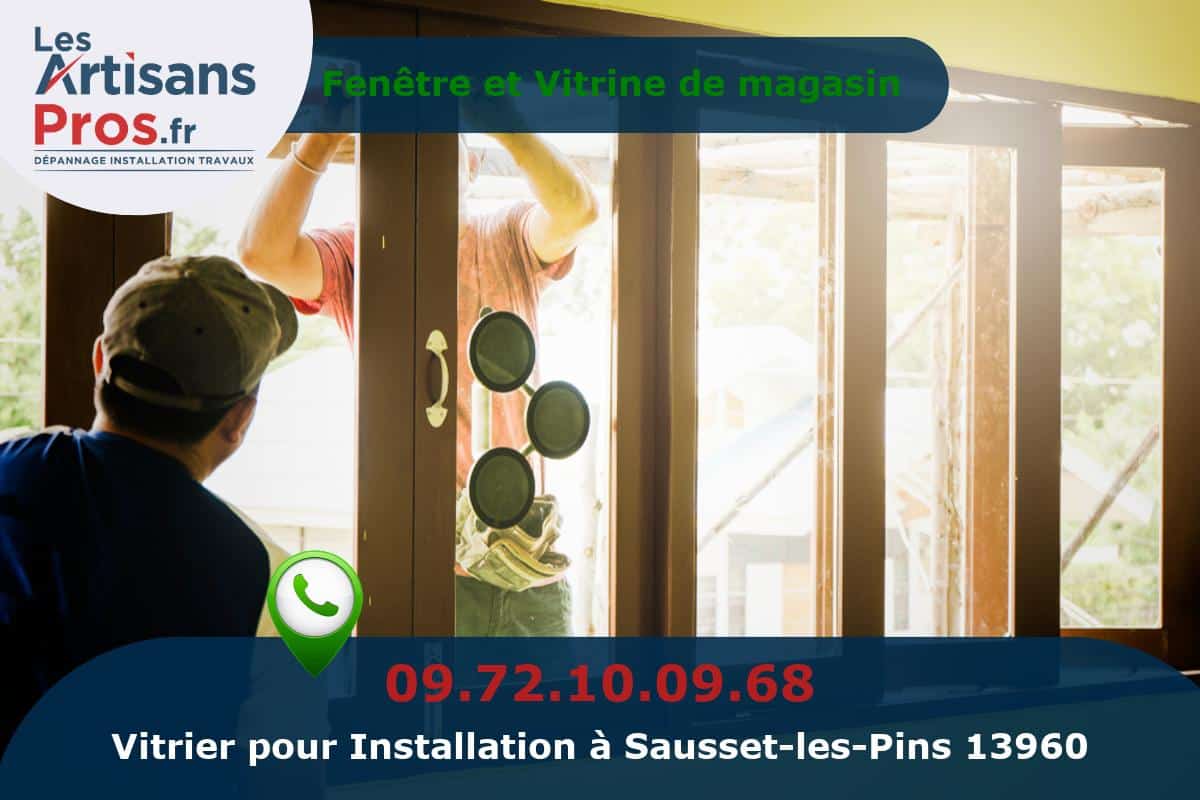 Installation de Vitrerie Sausset-les-Pins