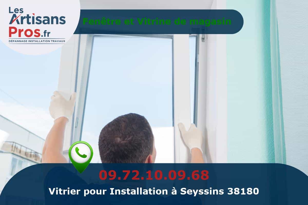 Installation de Vitrerie Seyssins