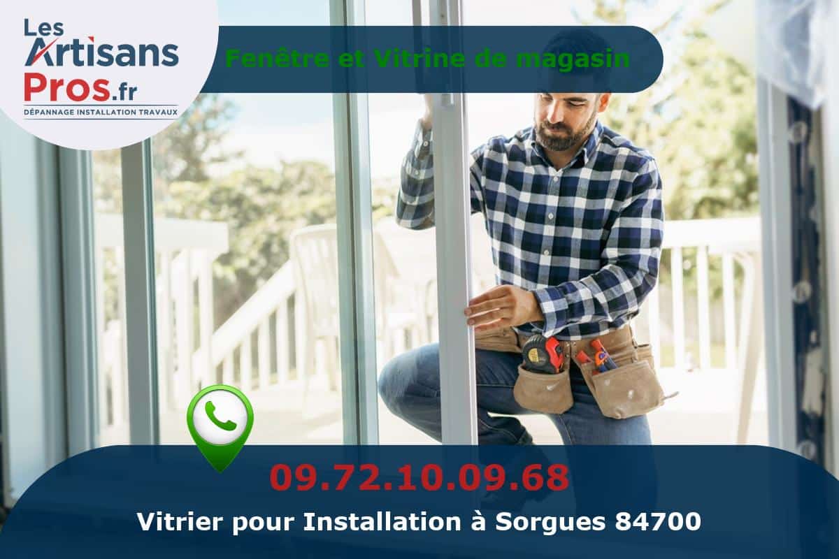 Installation de Vitrerie Sorgues