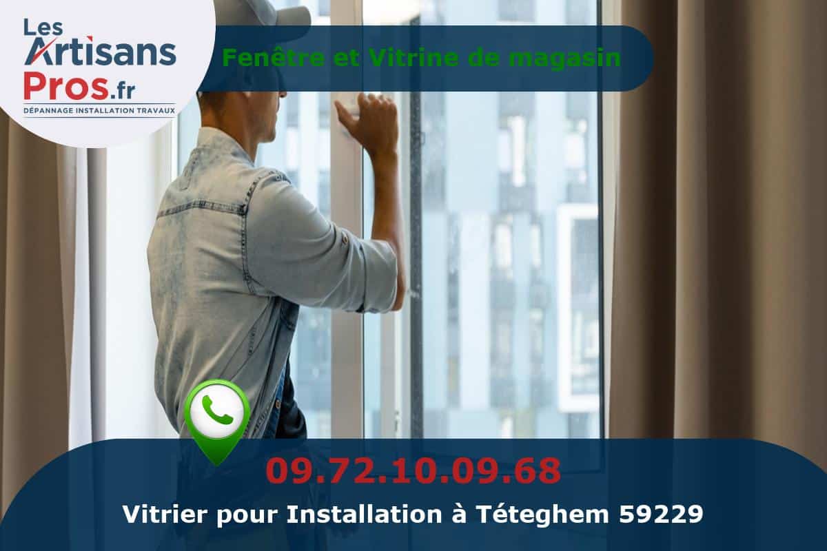 Installation de Vitrerie Téteghem