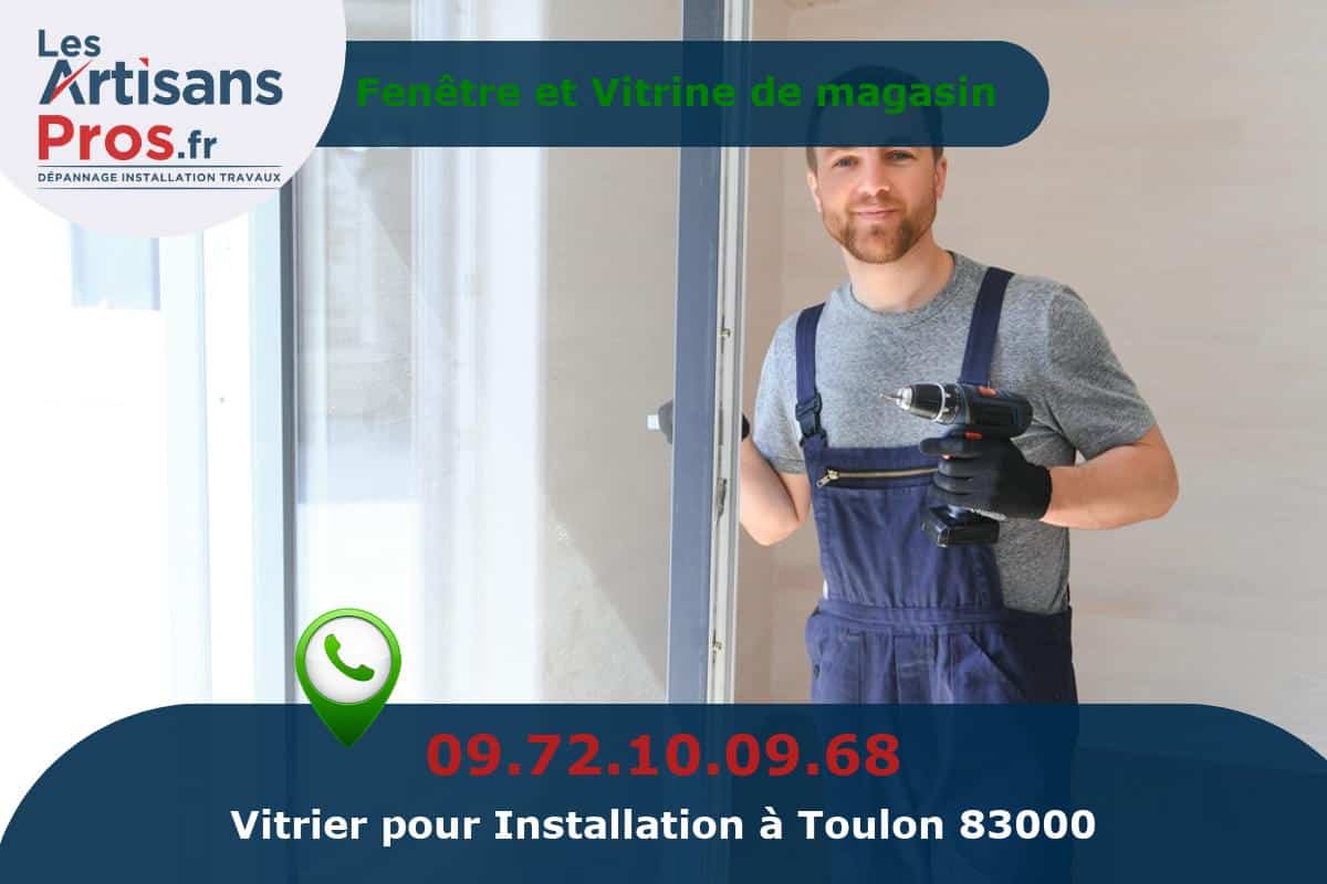 Installation de Vitrerie Toulon