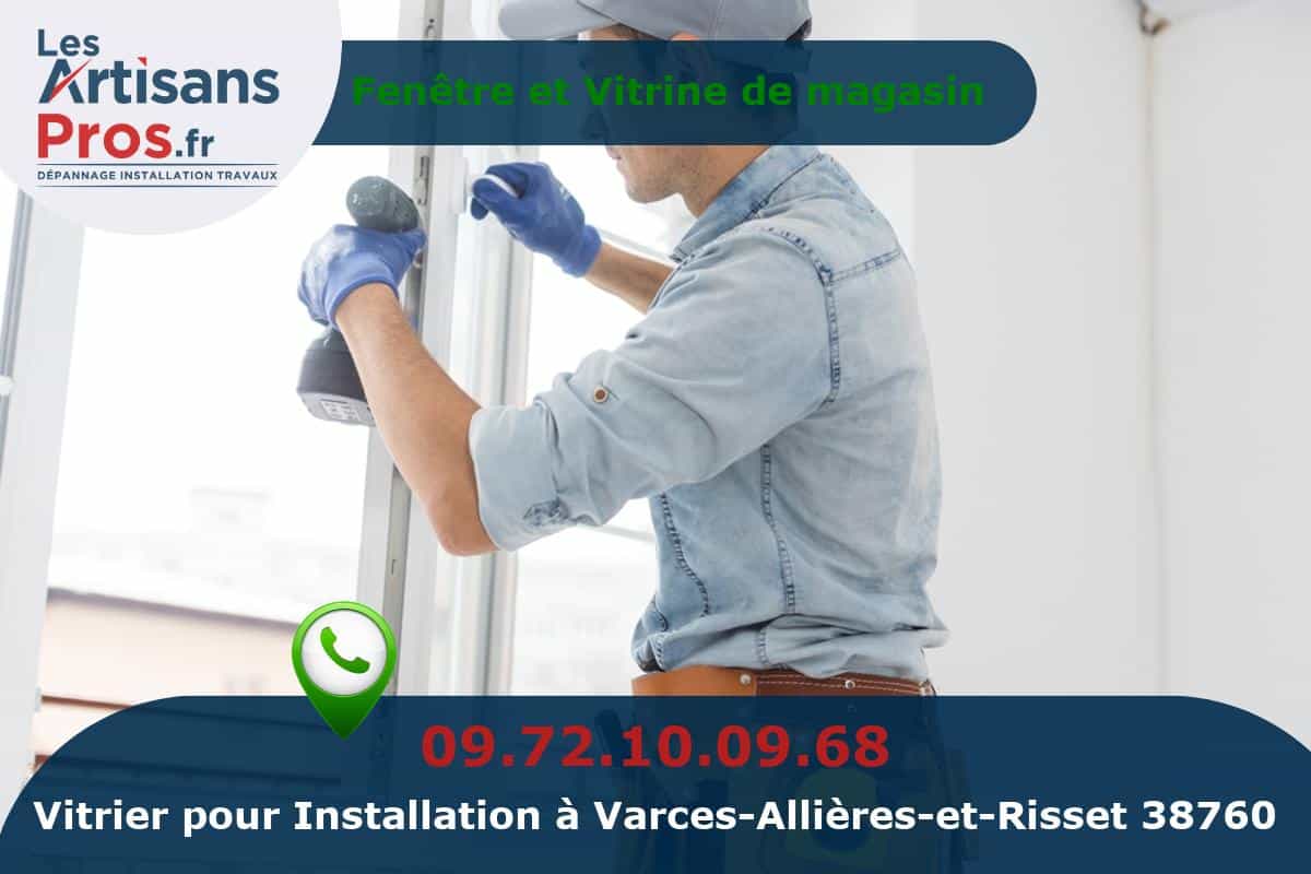 Installation de Vitrerie Varces-Allières-et-Risset