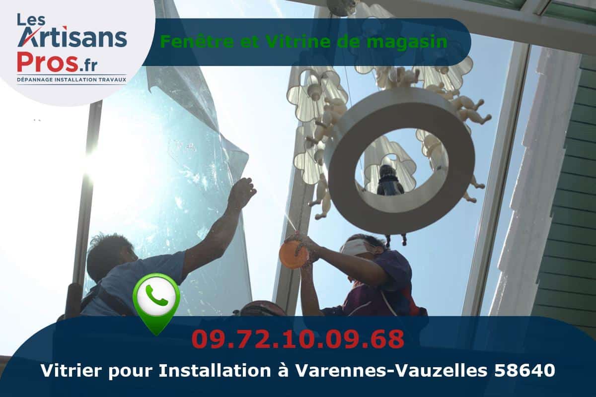 Installation de Vitrerie Varennes-Vauzelles
