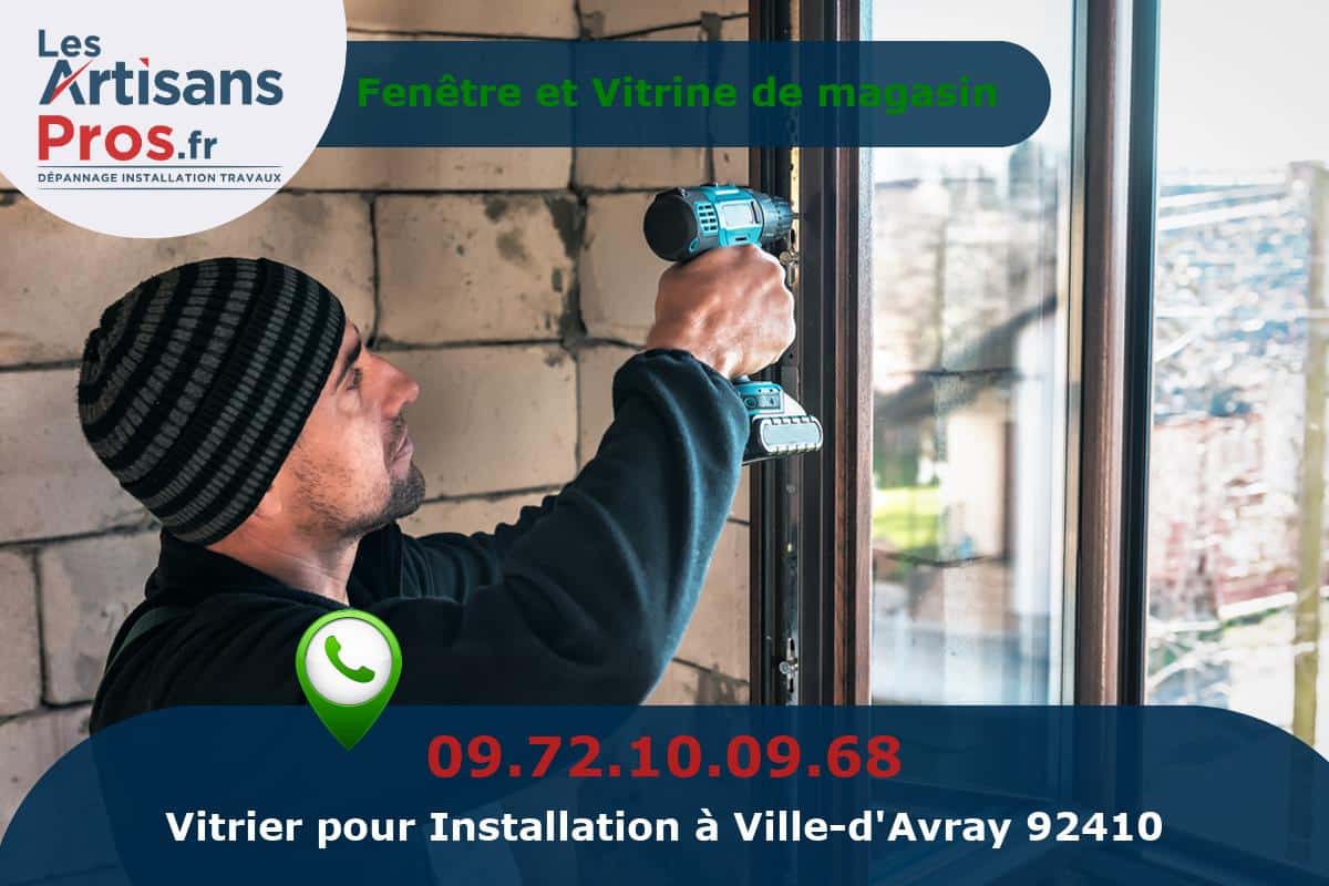 Installation de Vitrerie Ville-d’Avray