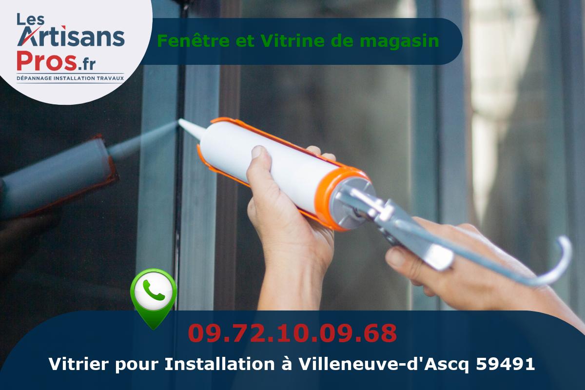 Installation de Vitrerie Villeneuve-d’Ascq