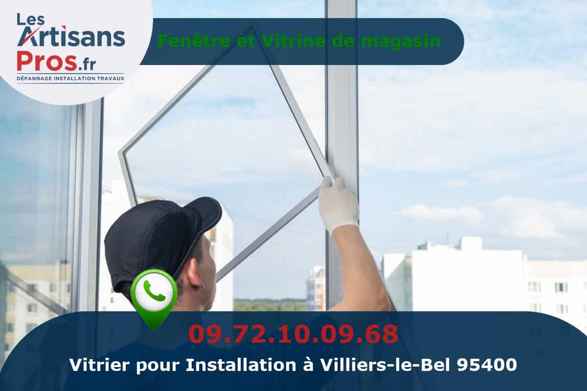 Installation de Vitrerie Villiers-le-Bel