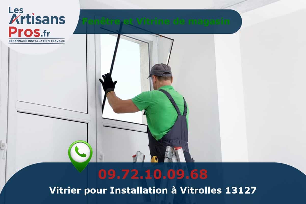 Installation de Vitrerie Vitrolles