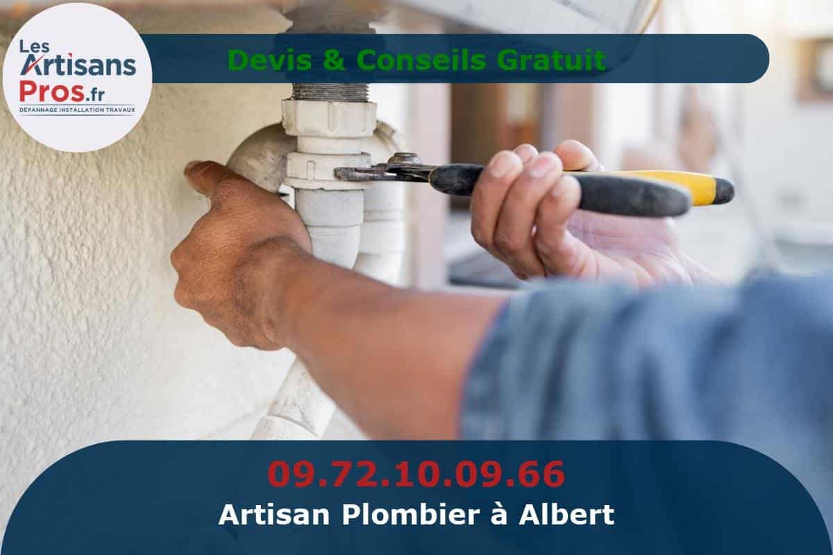 Plombier à Albert