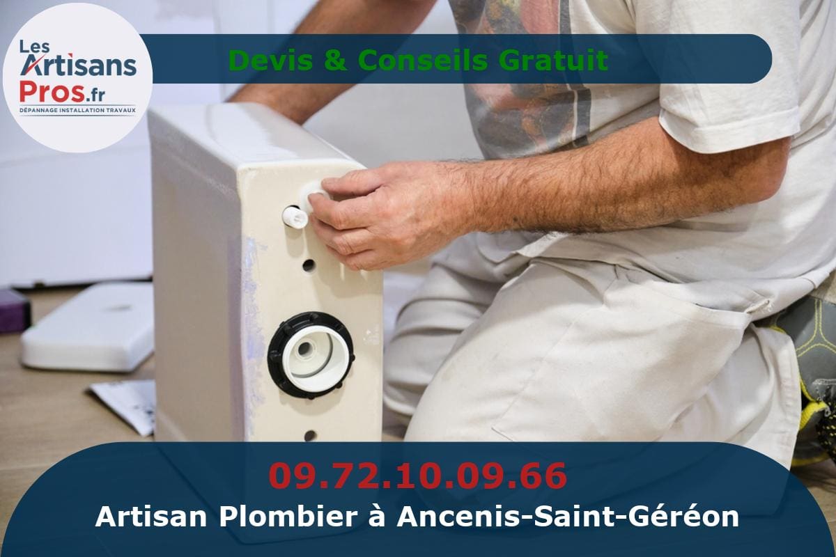 Plombier à Ancenis-Saint-Géréon