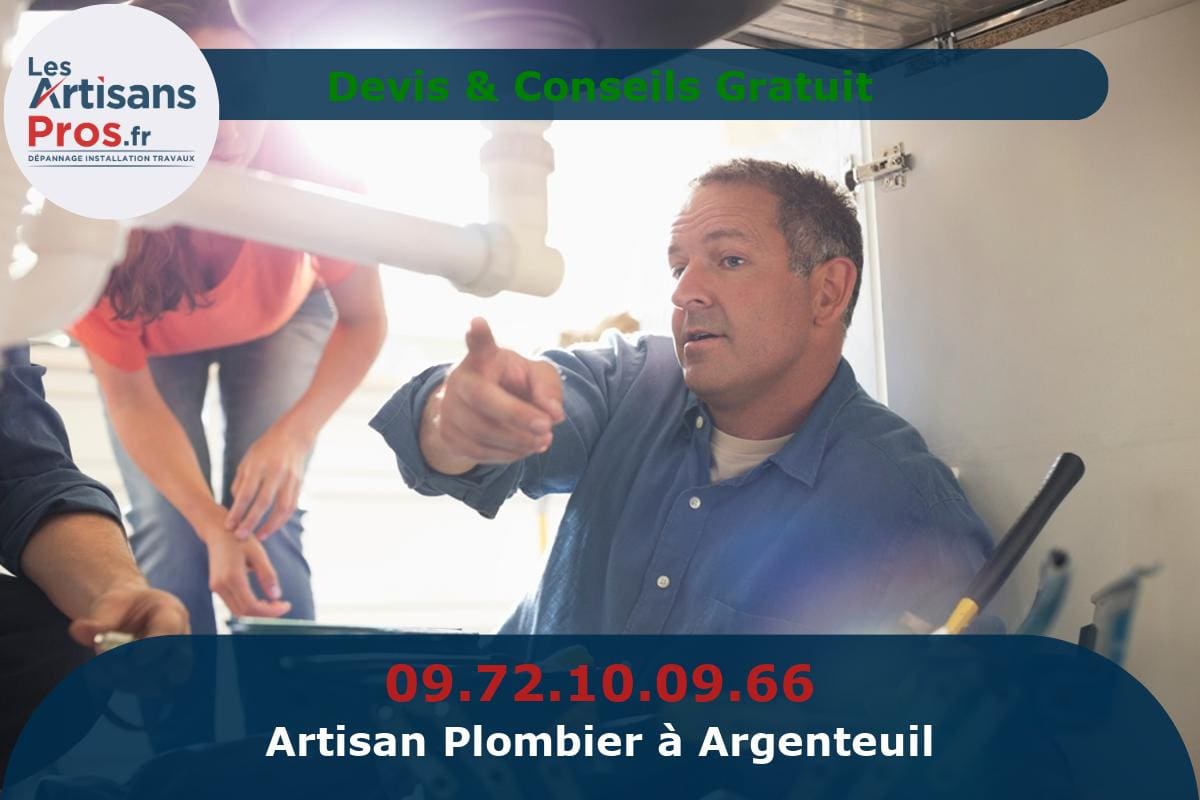 Plombier à Argenteuil