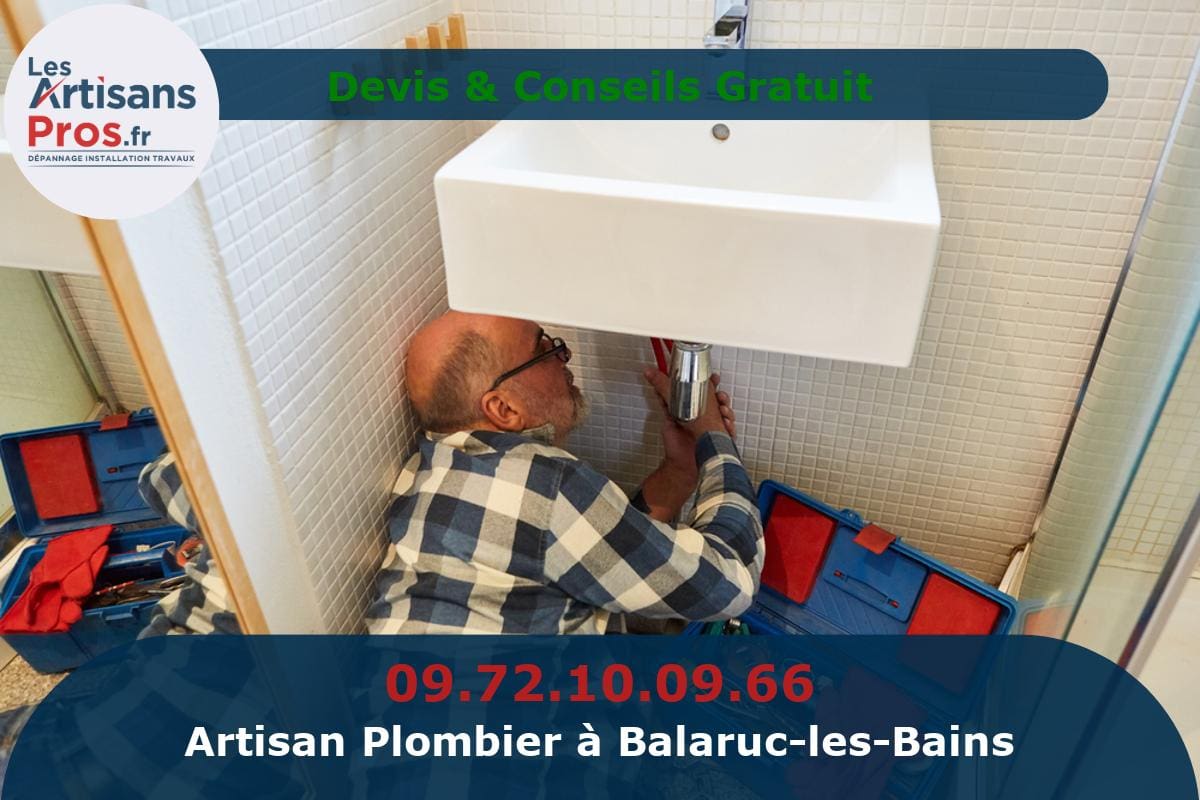 Plombier à Balaruc-les-Bains