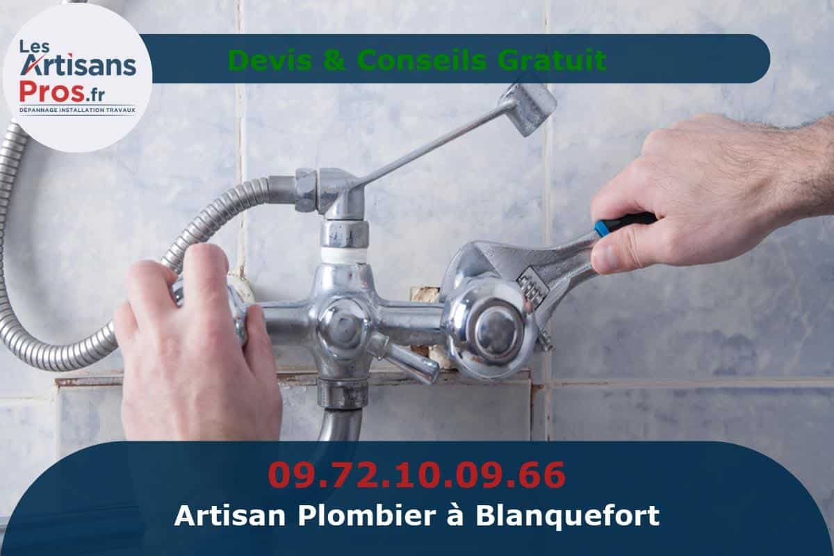 Plombier à Blanquefort