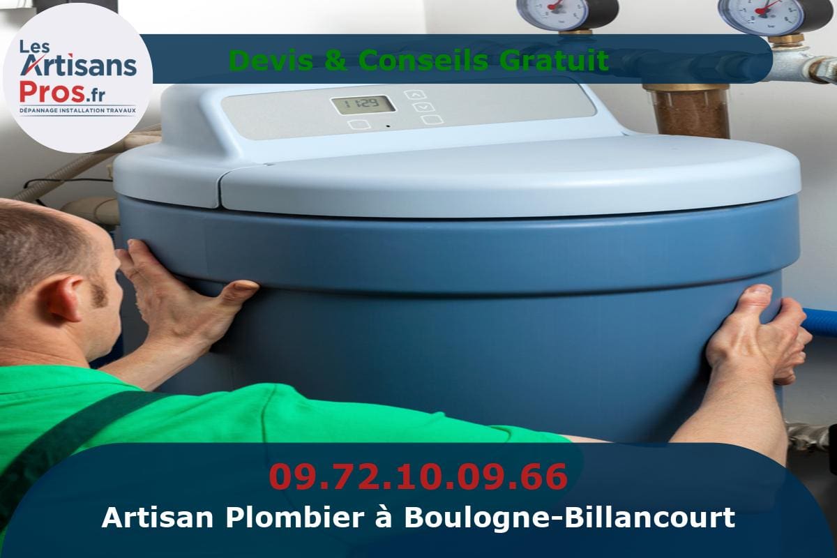 Plombier à Boulogne-Billancourt
