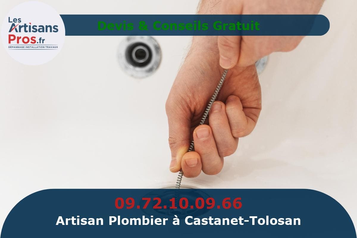 Plombier à Castanet-Tolosan